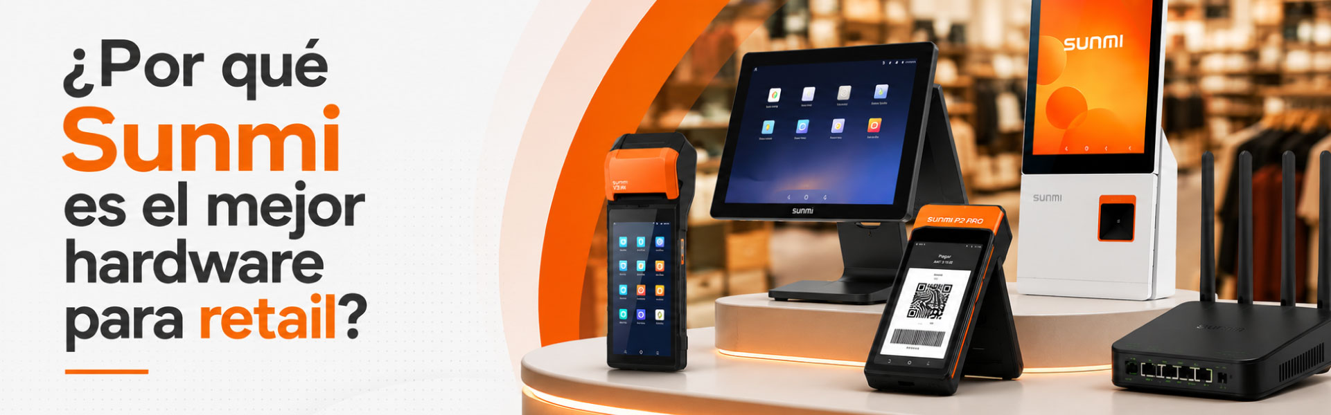 ¿Por qué SUNMI es el mejor hardware para retail?